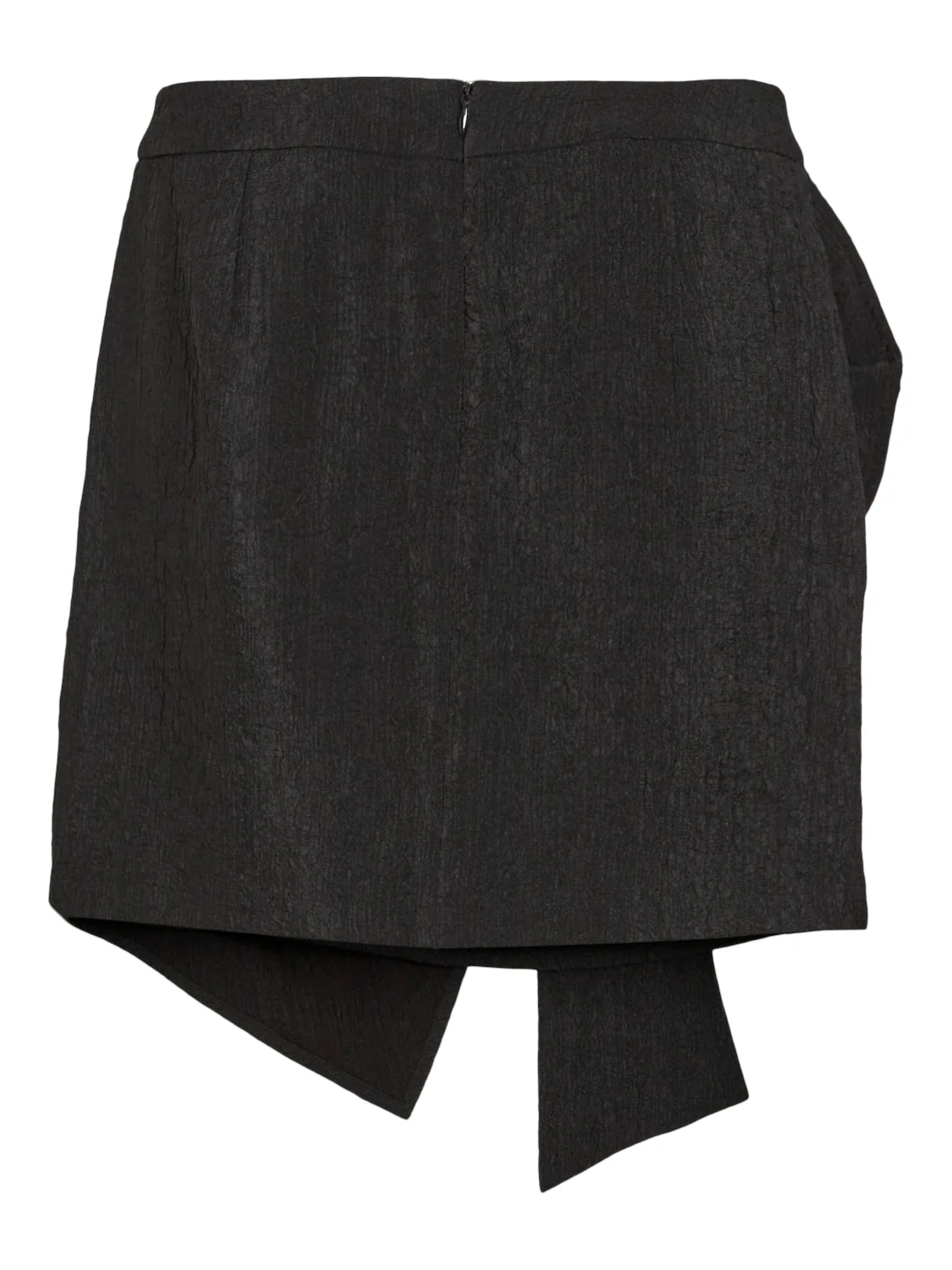 Vila  Vinilan HW Bow nederdel - sort