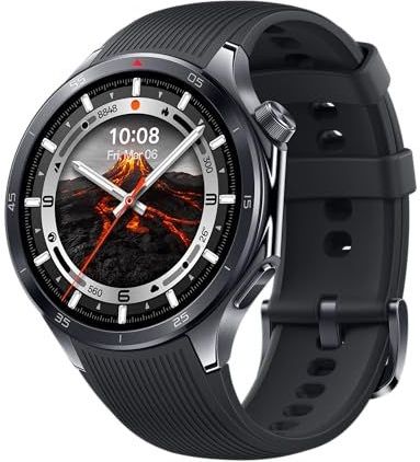 OPPO - Watch X2 - Smartwatch - Zwart - 47 mm - 32 GB opslag - 2000 MB RAM