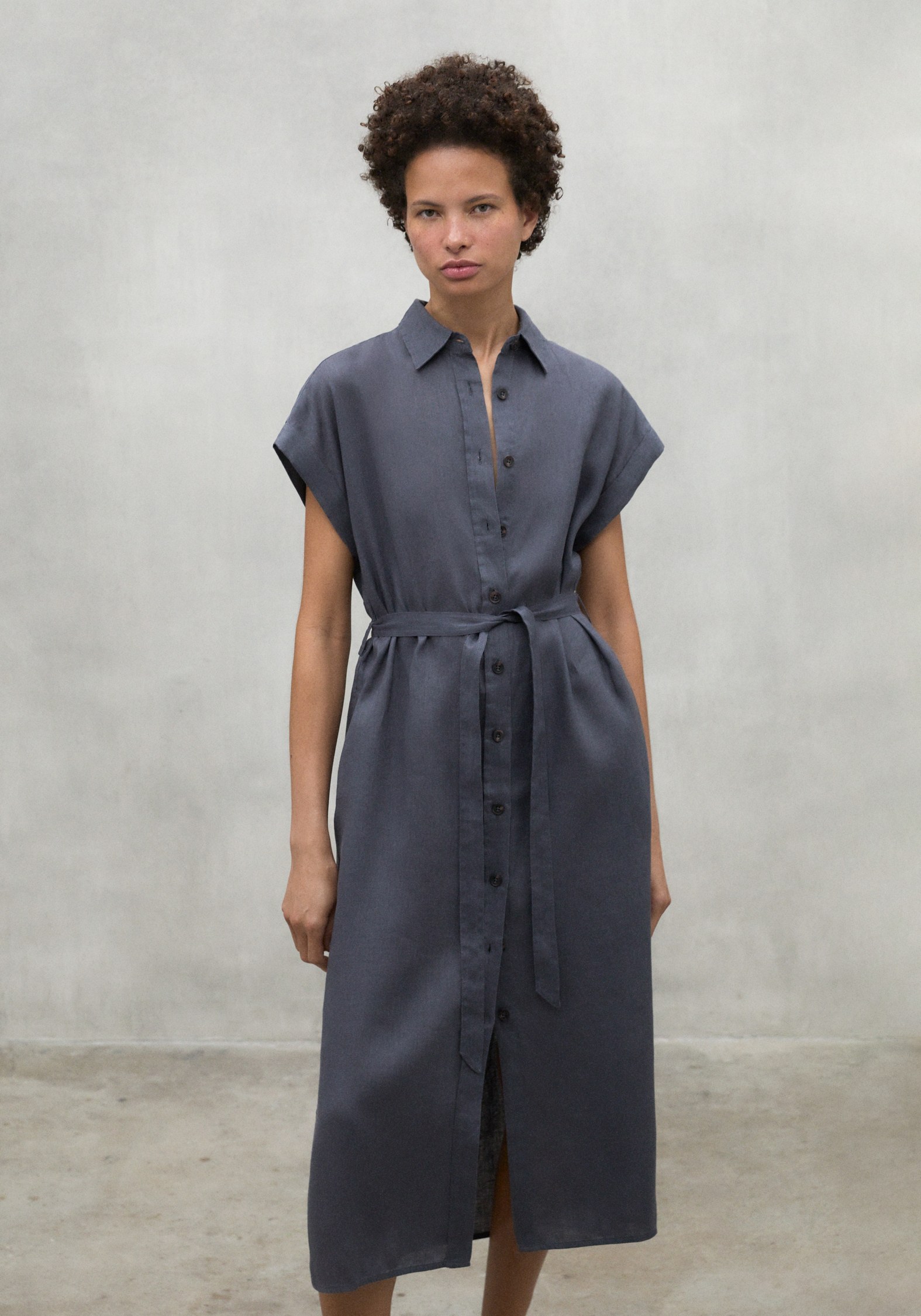 Ecoalf Kleid Amatista Dress Storm Grey