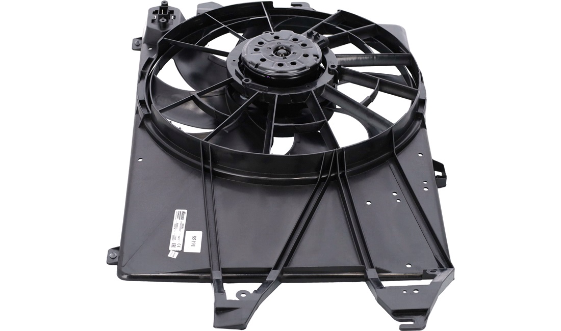 Ventilator, motorkøling