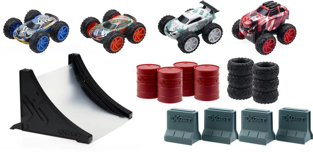 MAXI CIRCUIT DE SAUT  4 VOITURES