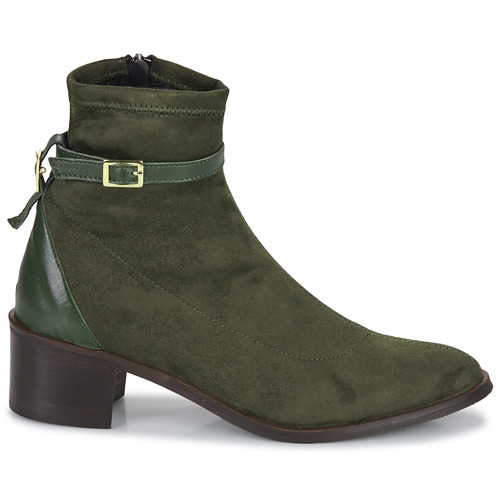 JB Martin - LEORA - TOILE SUEDE STRETCH KAKI
