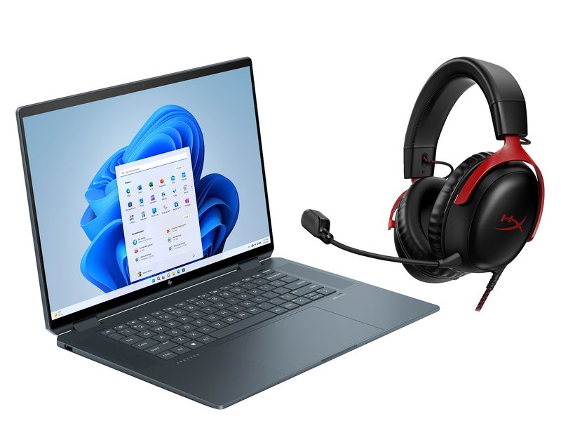 HP Notebook Spectre x360 16-aa0740nz inkl. Gratis Headset Leistungsstarkes 16