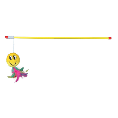 Trixie Spielangel mit Smiley 50cm