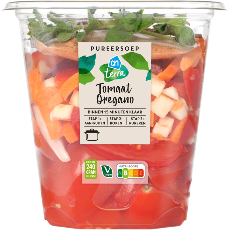 AH Terra Verse pureersoep tomaat oregano