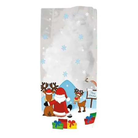 URSUS Geschenk Bodenbeutel Weihnachtsmann, 10 Stück