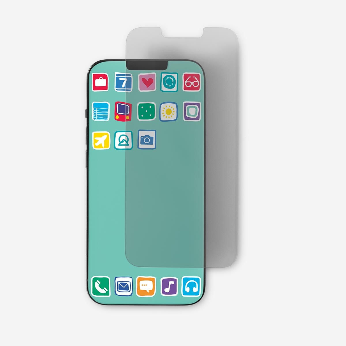 Skærmbeskyttelse. Passer til iPhone 13