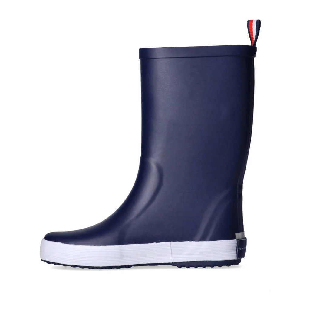 Tommy Hilfiger regenlaarzen donkerblauw