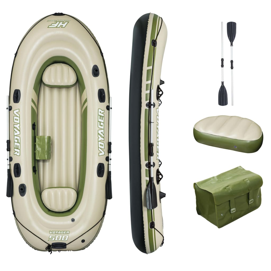 Bote inflável Bestway Hydro Force Voyager 500, 348 x 141 cm