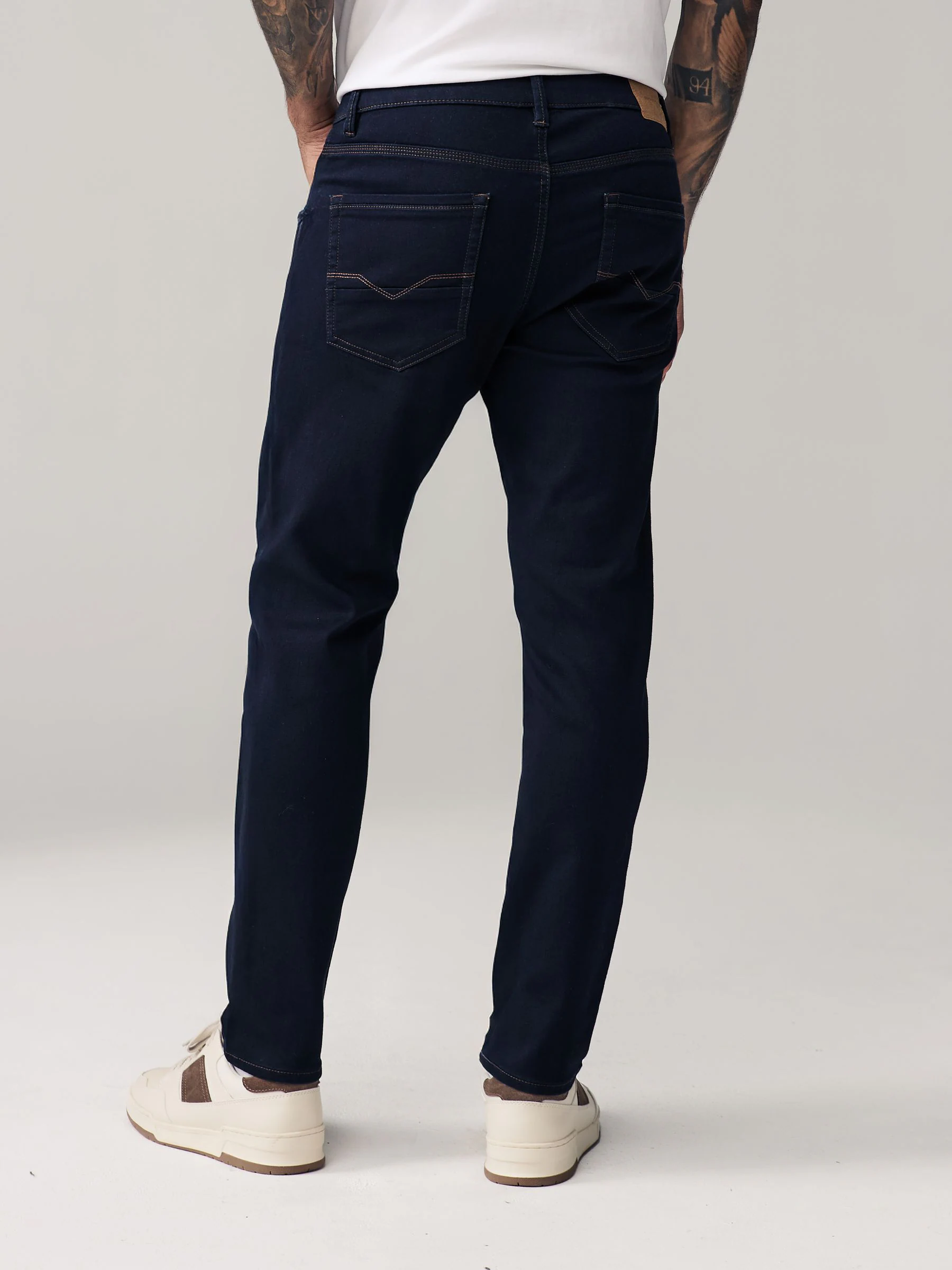 Indigo blauwe wassing - Slim Fit - Comfortabele stretchjeans