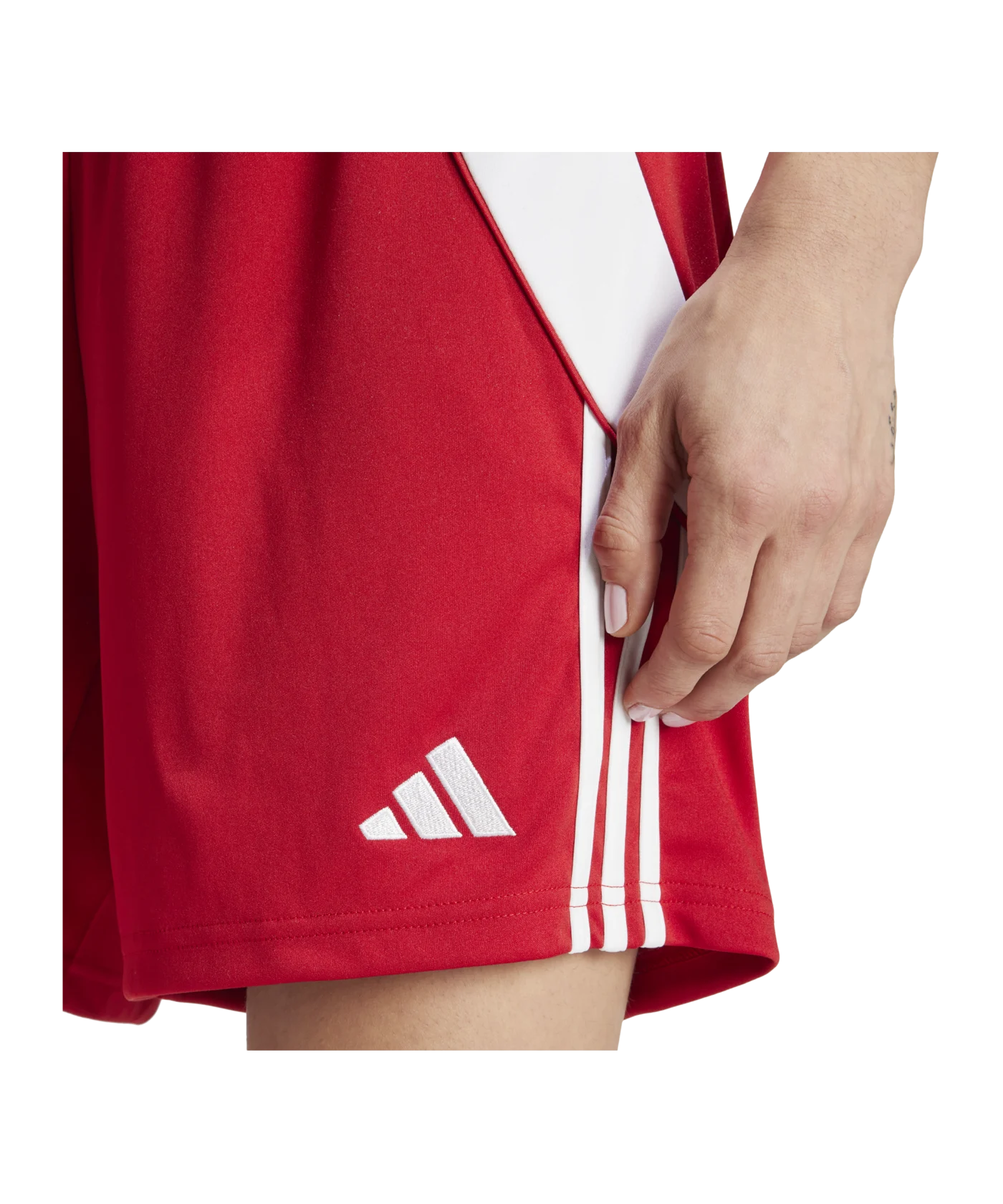 adidas Tiro 24 Short Damen Rot Weiss