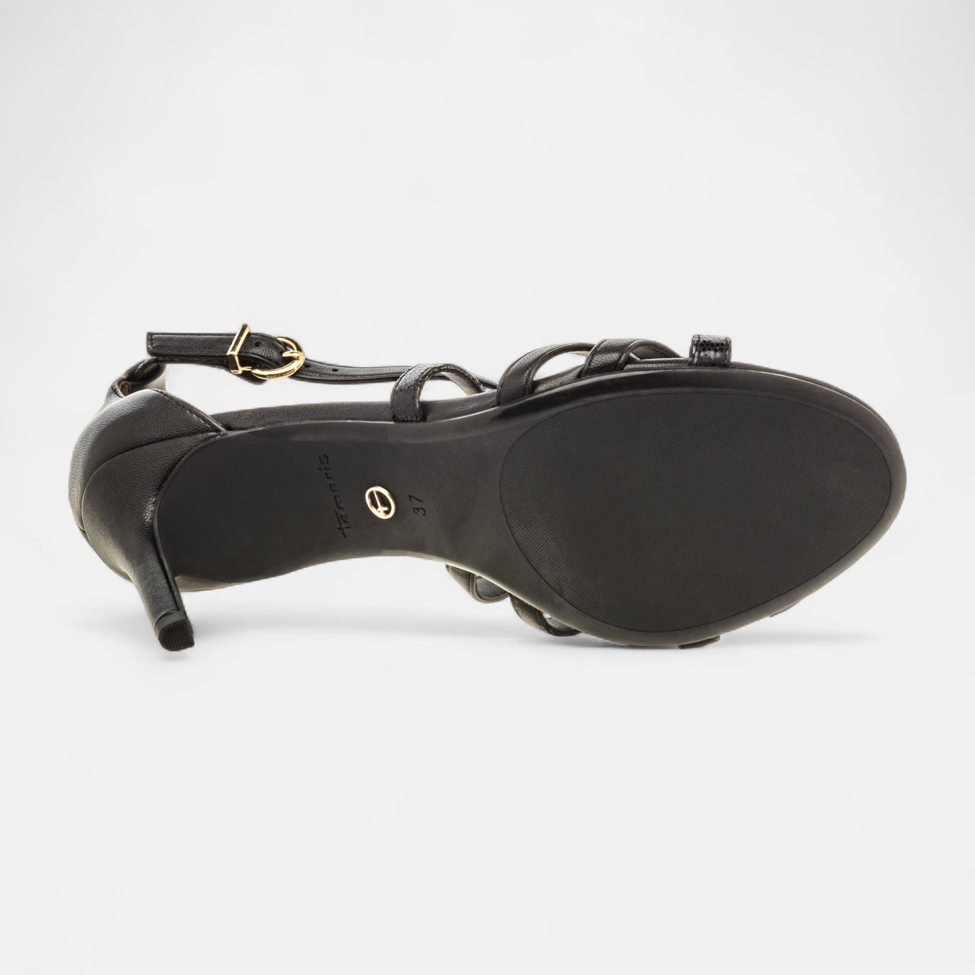 Nu-pieds à talon Femme noir