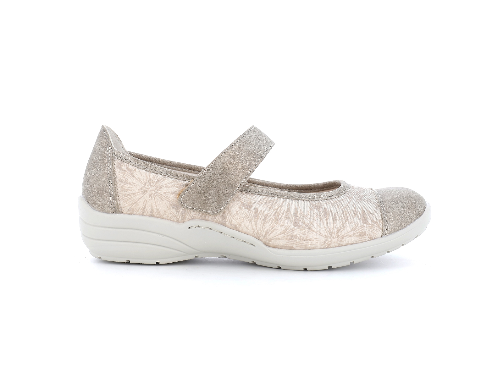 Remonte-R7627 Matières combinées Beige Or
