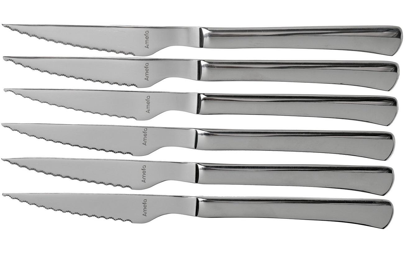 Amefa Chuletero 7038 steakmessen 6 stuks