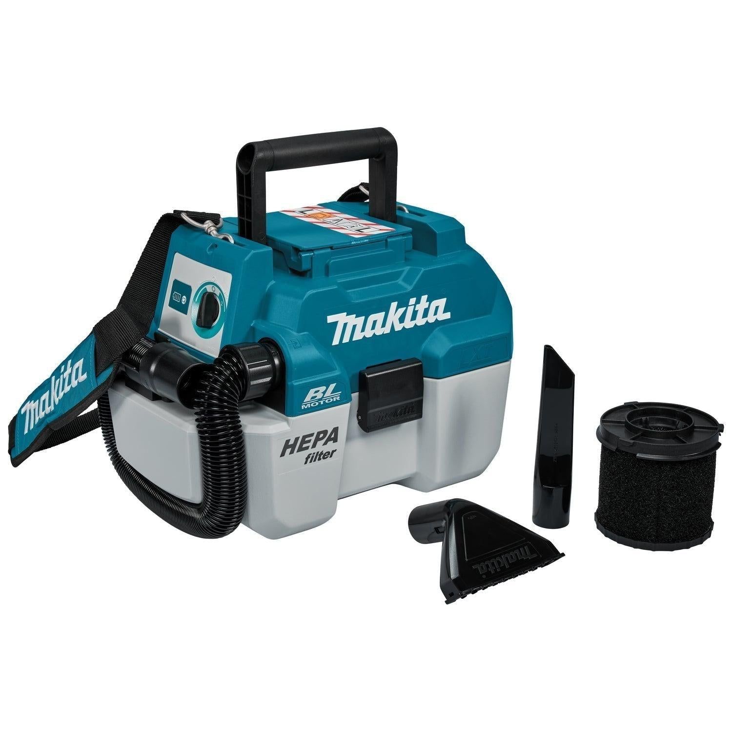 Makita DVC750LZX3 Accu Stofzuiger   Vloeistoffilter 18V Basic Body