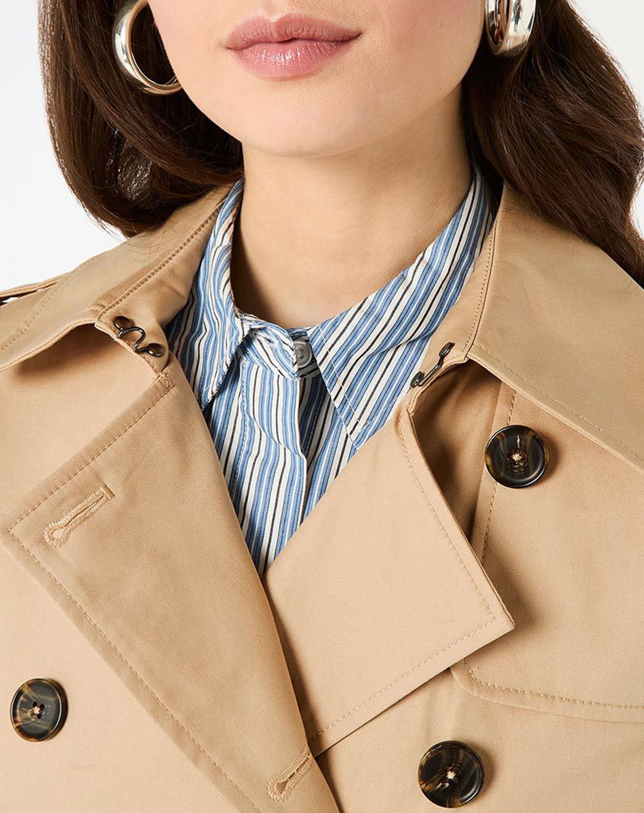 Jodhpur Imperméable trench Paxi Maxi beige clair