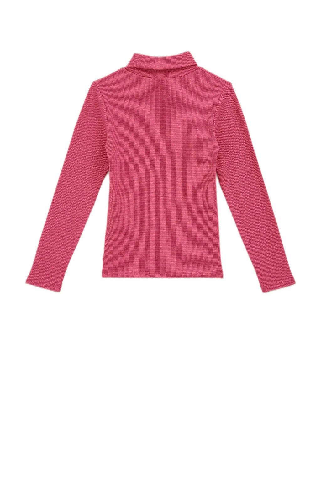 WE Fashion longsleeve fuchsia