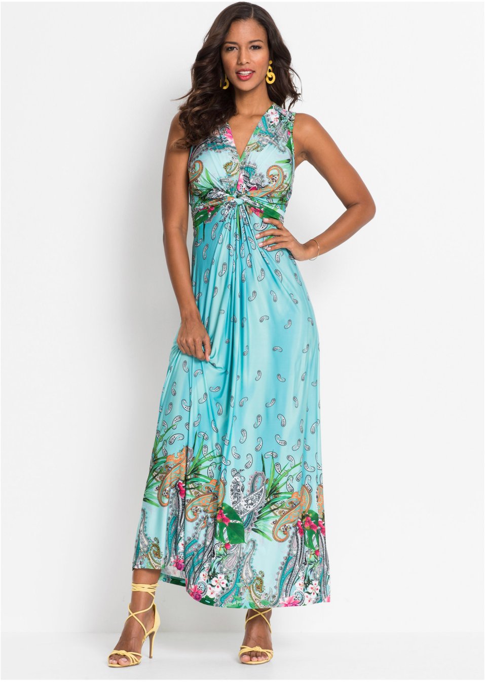 Betoverende maxi jurk met een mooi patroon