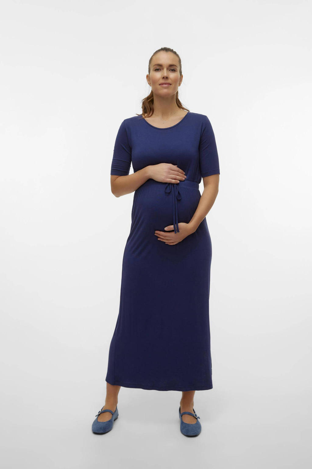 MAMALICIOUS zwangerschapsjurk MLALISON donkerblauw