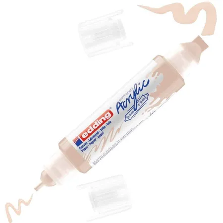 edding 5400 Acryl 3D Double Liner warmbeige
