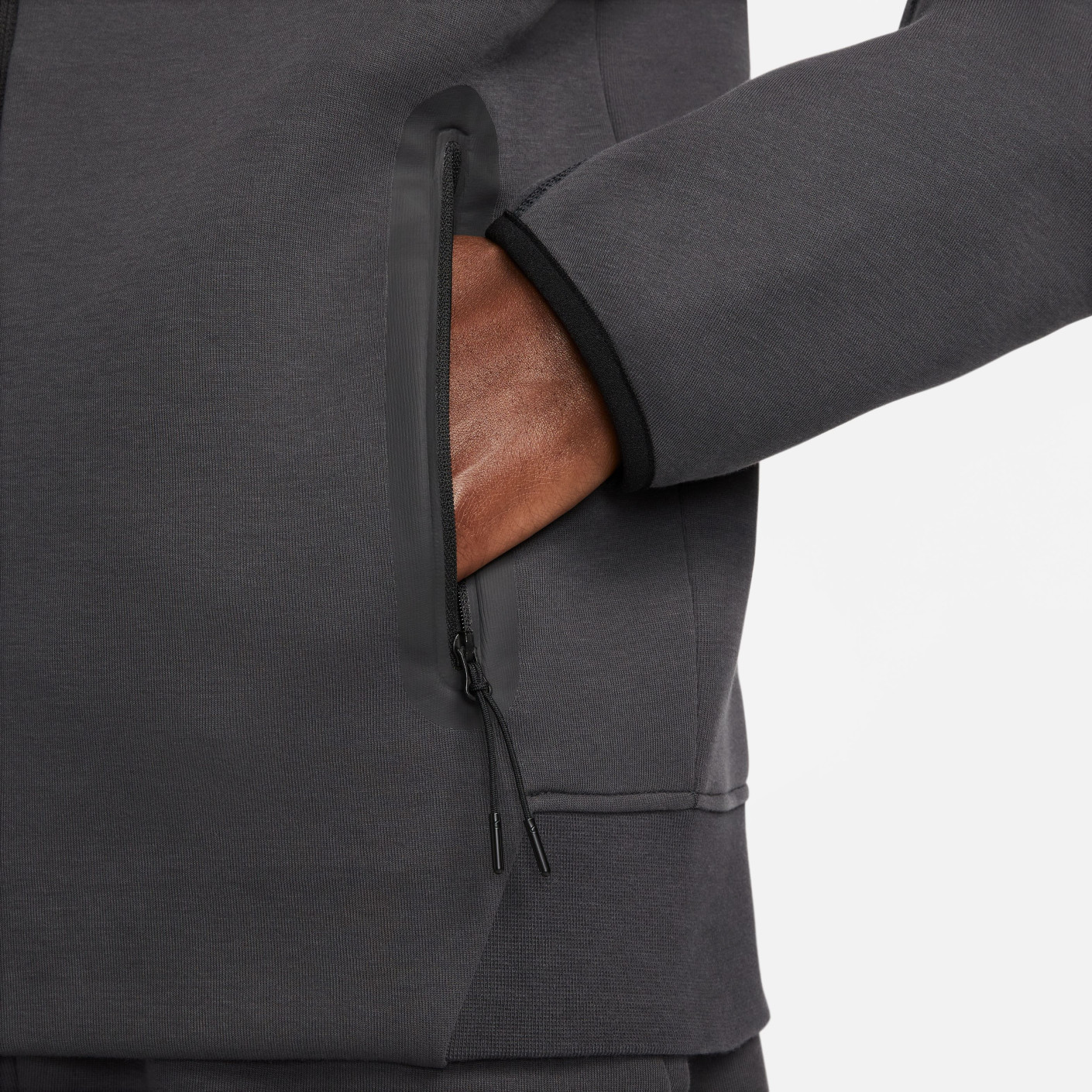 Nike Tech Fleece Sportswear Vest Donkergrijs Zwart