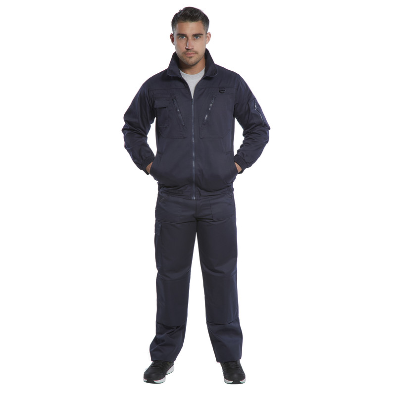 Portwest Action werkbroek met kniezakken 54 R marineblauw