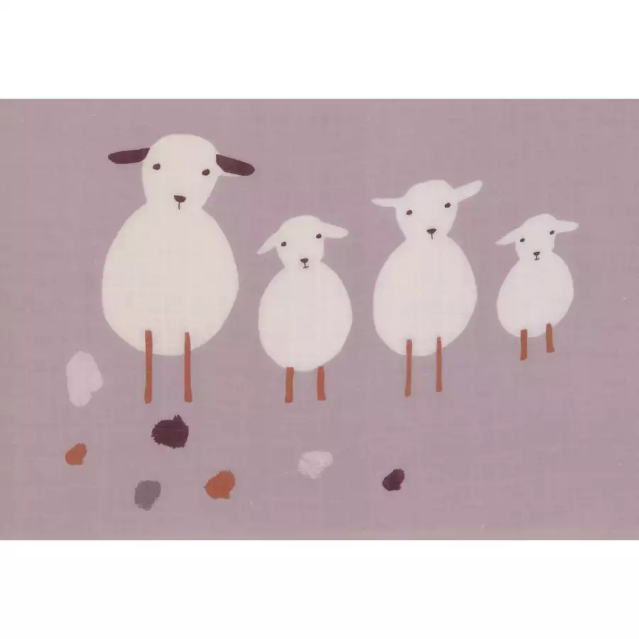 LÄSSIG Mulltücher L 3er Pack Tiny Farmer Flowers