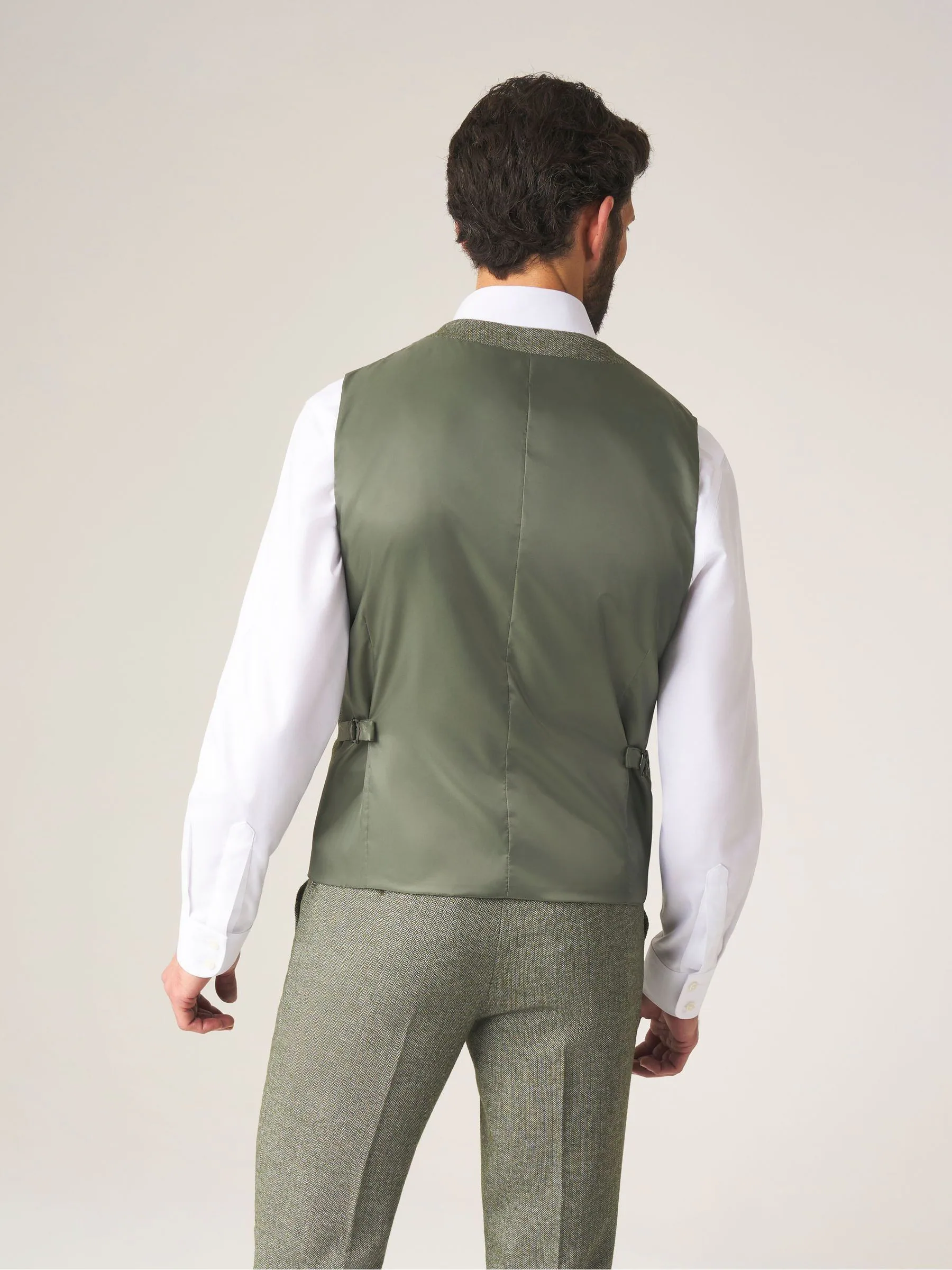 Groen - Skopes Jude maatsnit getailleerd vest
