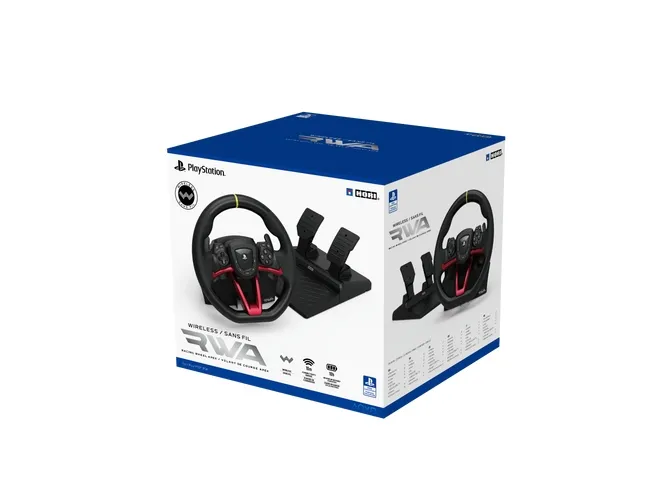 HORI APEX - Rat og pedalsæt - kablet, trådløs - for Sony PlayStation 4, Sony PlayStation 5, PC