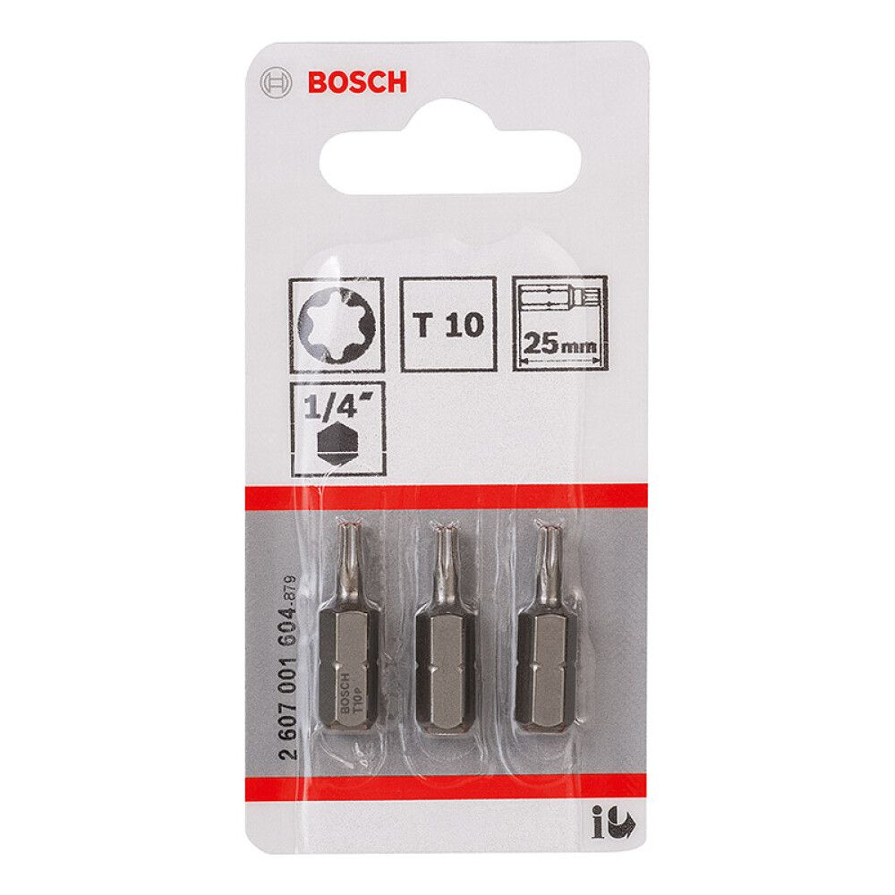BITS BOSCH T10 25MM 3STK