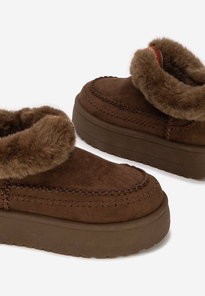 Bottes de neige femme brunes Sarida