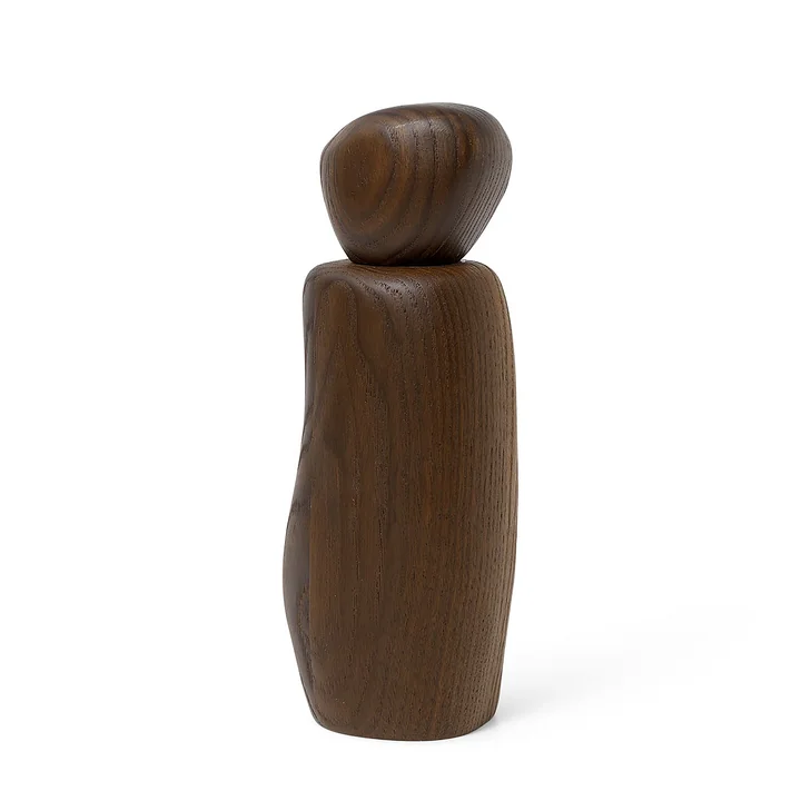 Ferm Living - Pebble Grinder Gewürzmühle, dunkelbraun