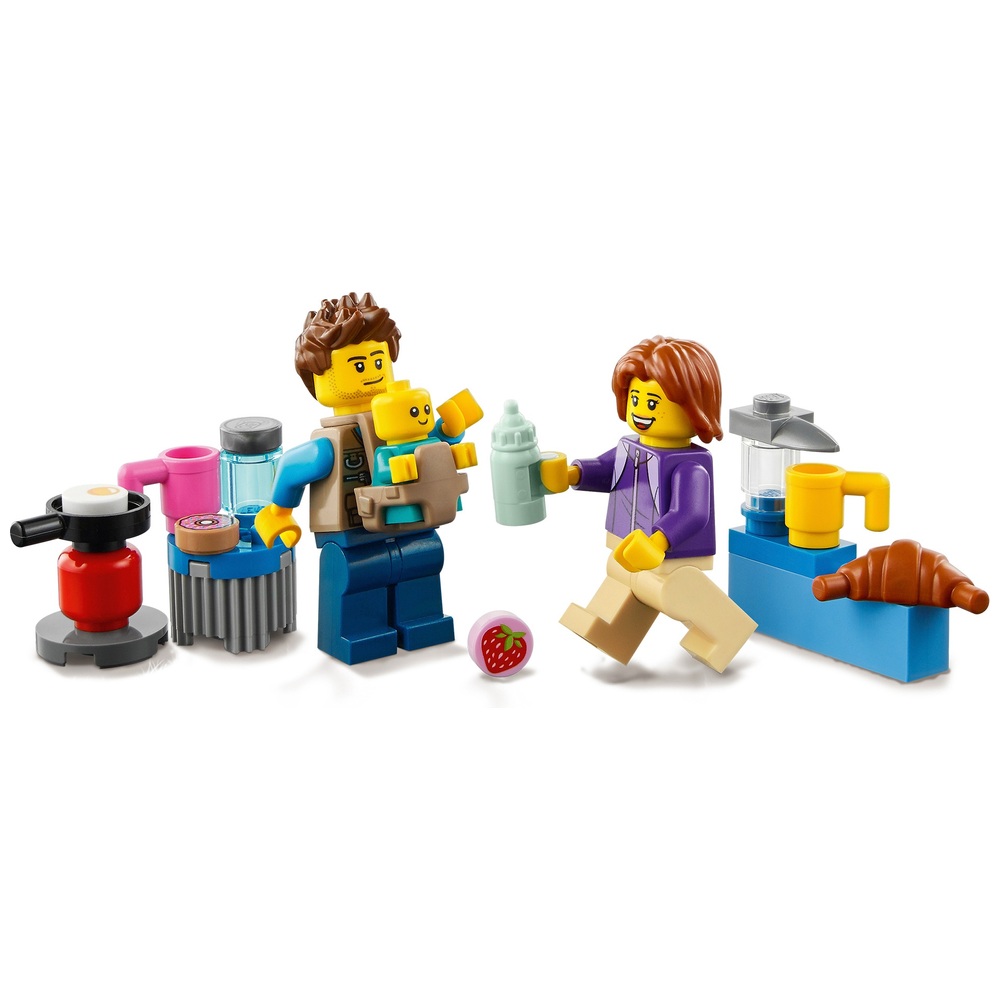 LEGO City 60283 Tolle Fahrzeuge – Wohnmobil-Spielzeugauto