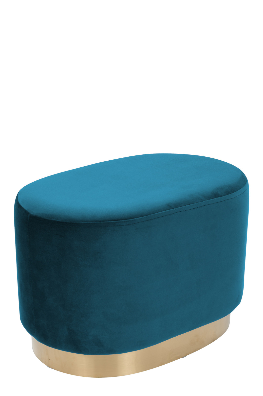 Polsterhocker NANO - petrol - 35x52 cm