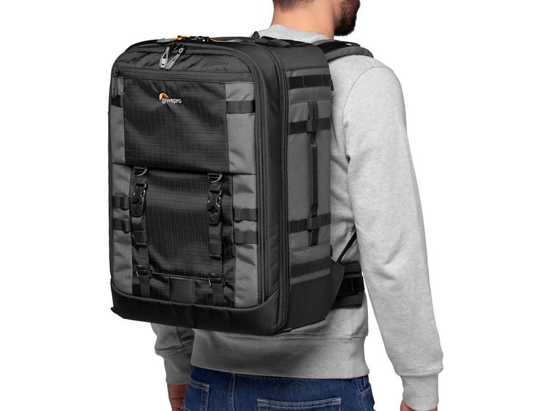 Lowepro Fotorucksack Pro Trekker BP 450 AW II (GRL) Profi-Fotografenrucksack, der die Ausrüstung im Handgepäckformat organisieren und schützen kann