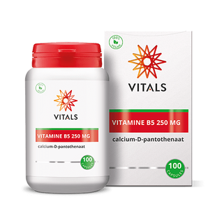 Vitals Vitamine B5 250mg Capsules 100TB