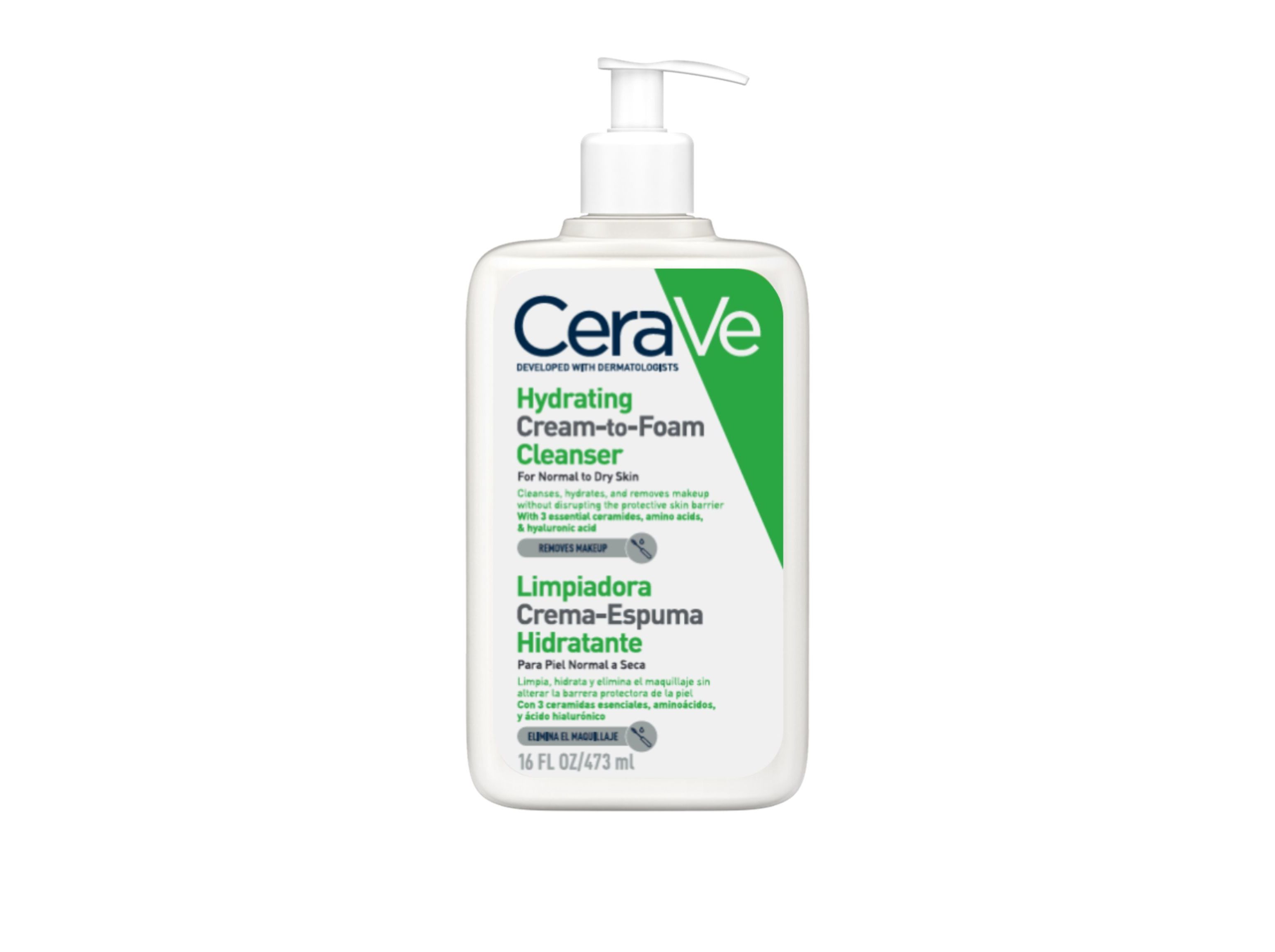 CREME ESPUMA CERAVE LIMPEZA 473ML
