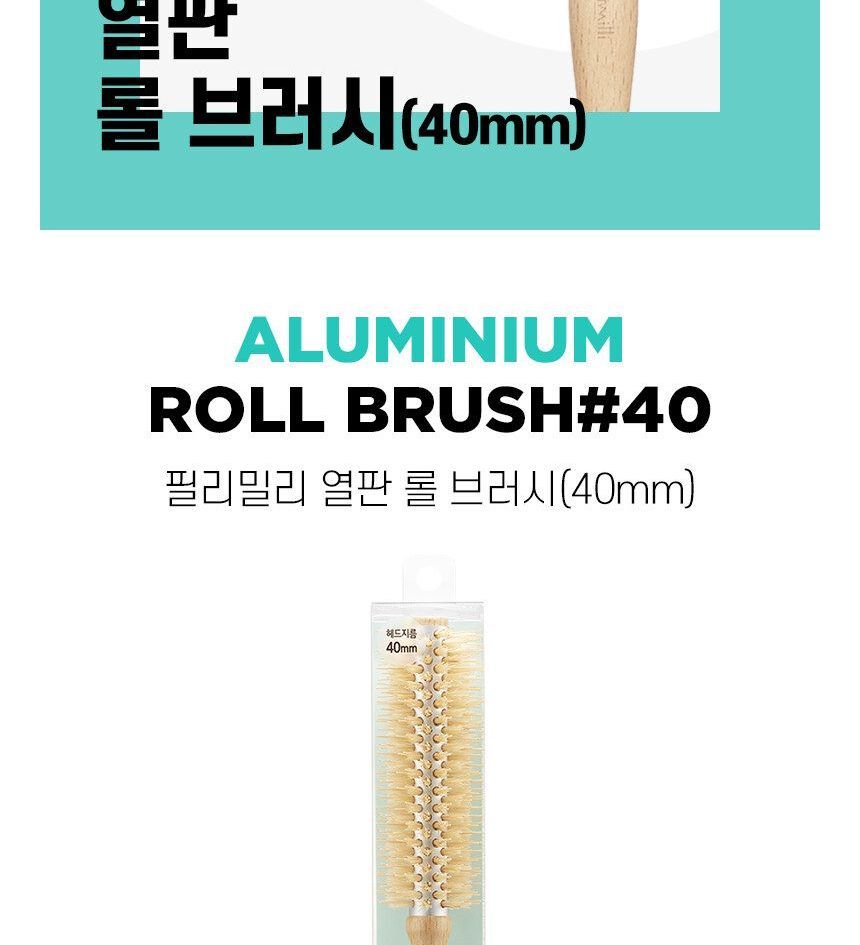 fillimilli - Aluminium rolborstel 40mm