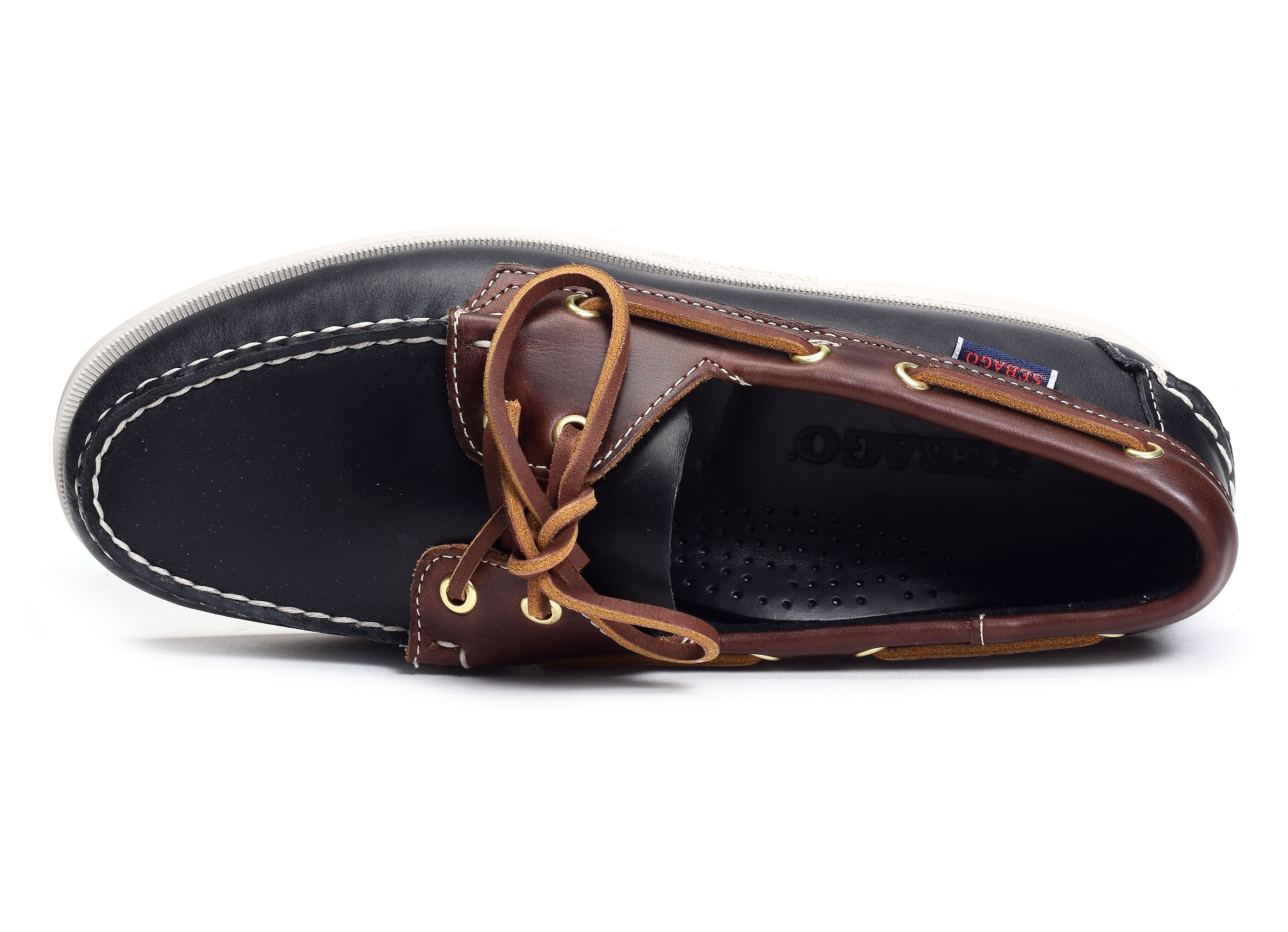 Docksides marine marron