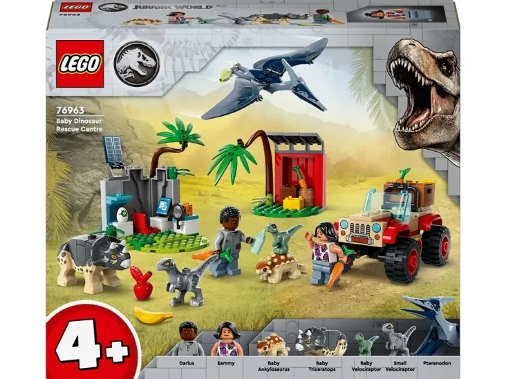 LEGO Jurassic World 76963 Dinosaurunge-internat