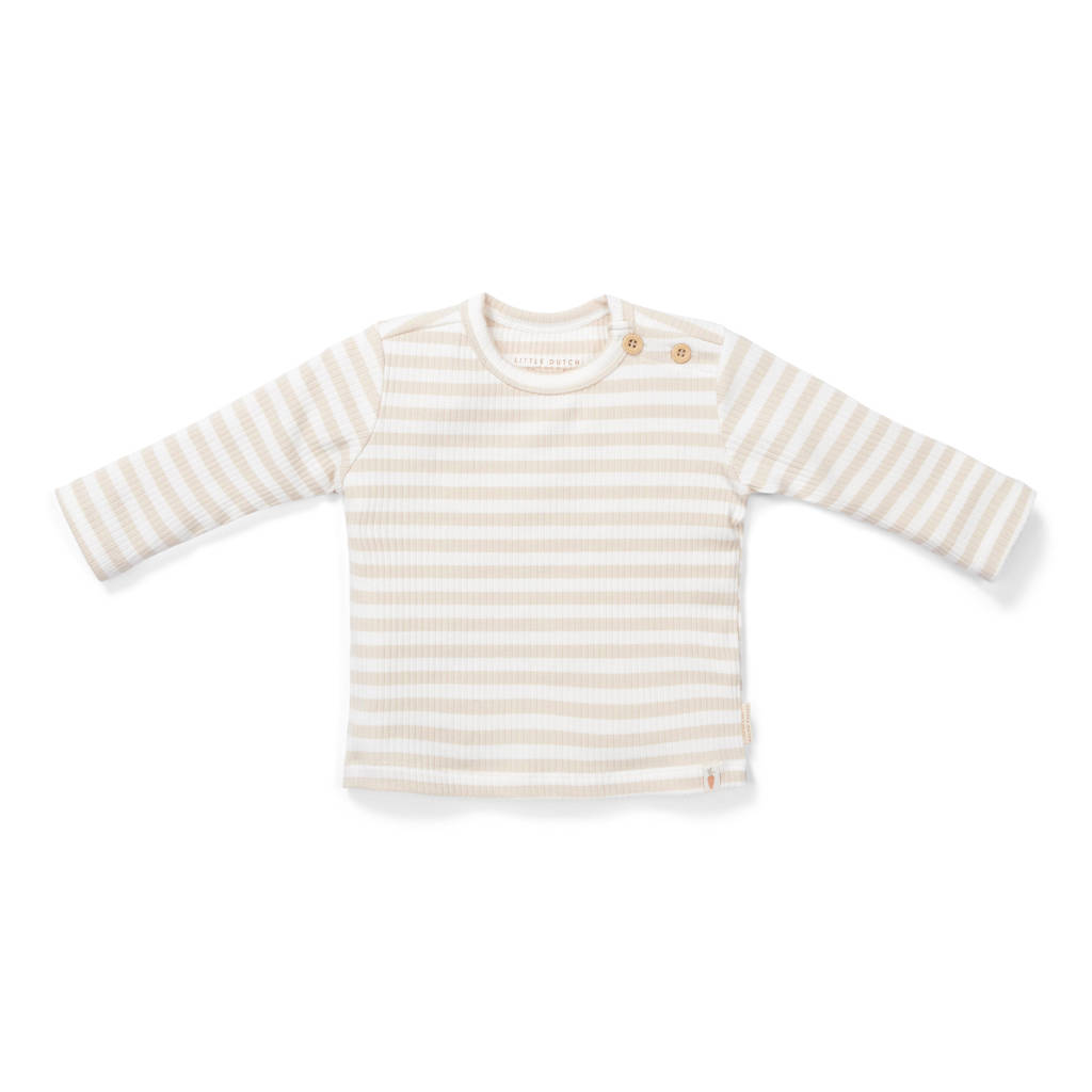 Little Dutch baby longsleeve ecru/wit