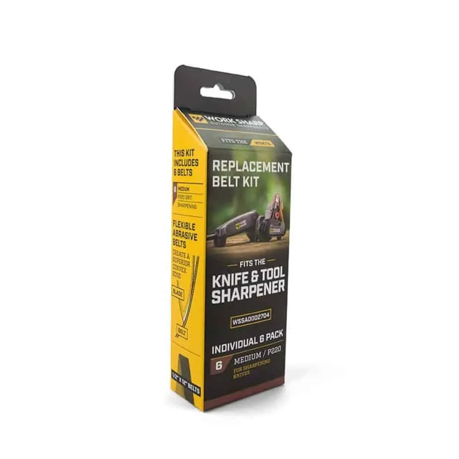 Work Sharp WSKTS slipebånd keramikkoksid (220) 6pk