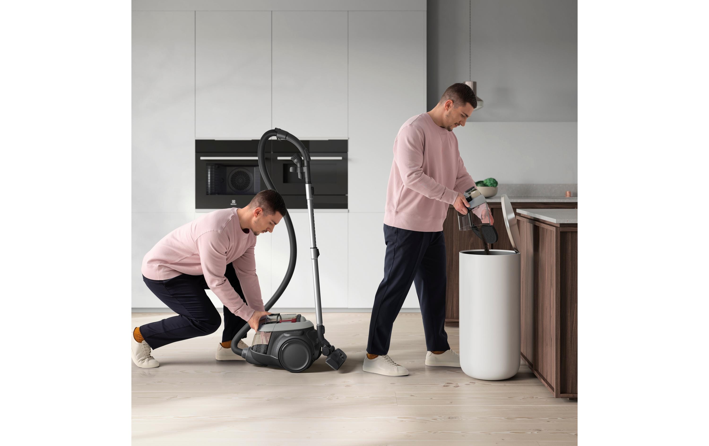 Bodenstaubsauger Clean 600 (EL61A4UG) Urban Grey<br>Leistungsstarker Staubsauger mit Zyklontechnologie