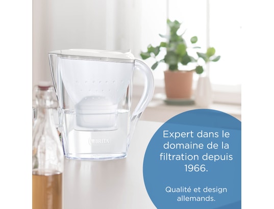BRITA FRANCE - Carafe Marella graphite 1 cartouche MAXTRA PRO