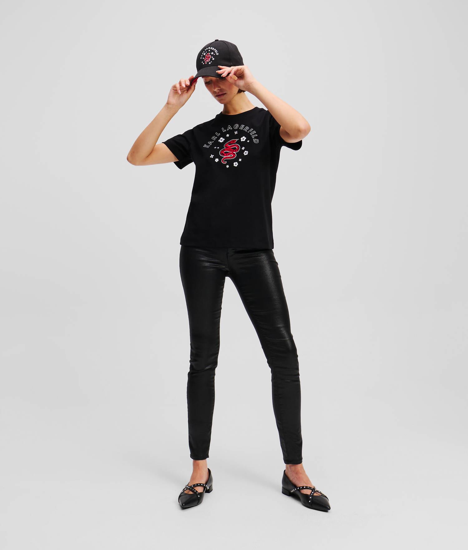 T-SHIRT NOUVEL AN LUNAIRE - Noir