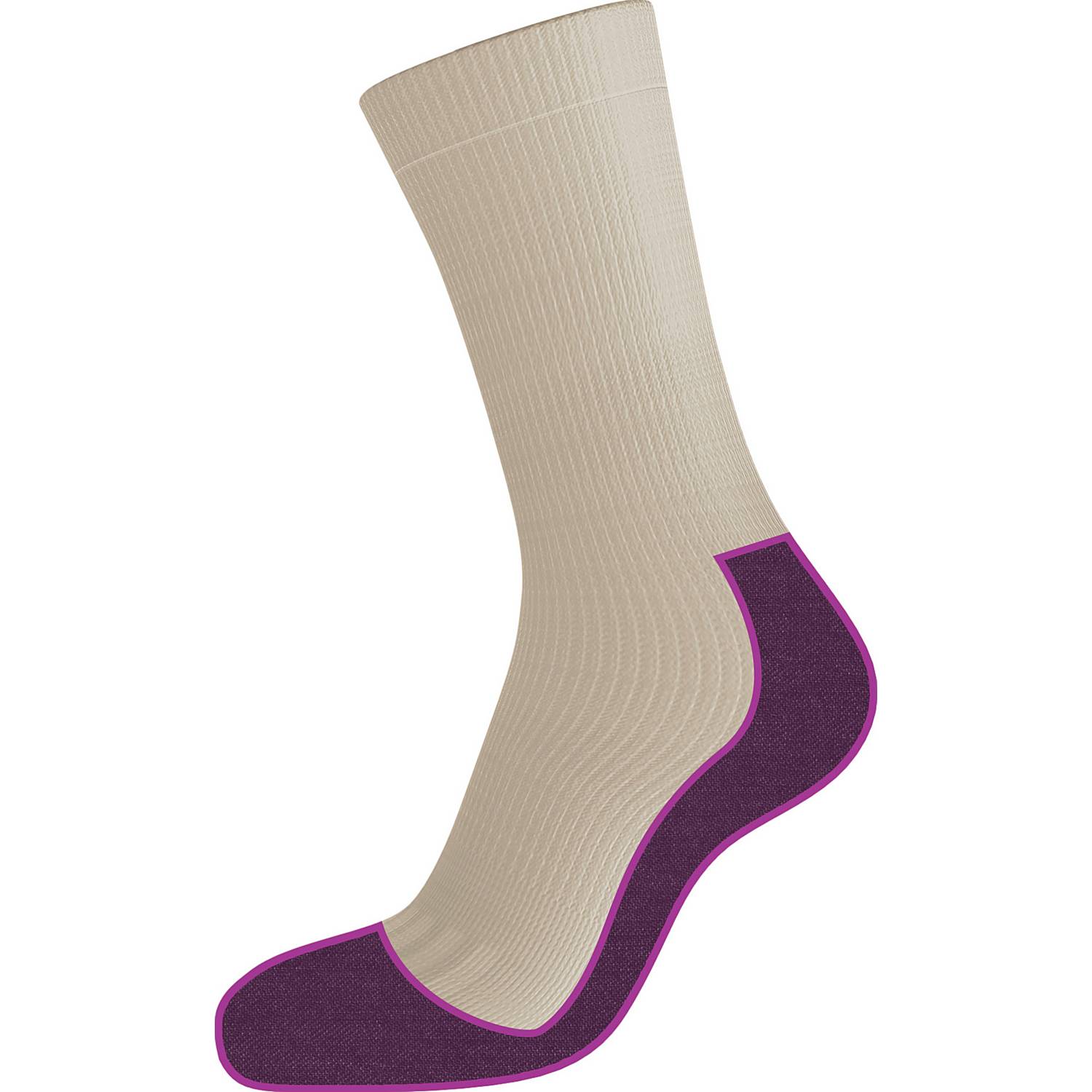FußGut Unisex-Venenfreund-Socken 2 Paar