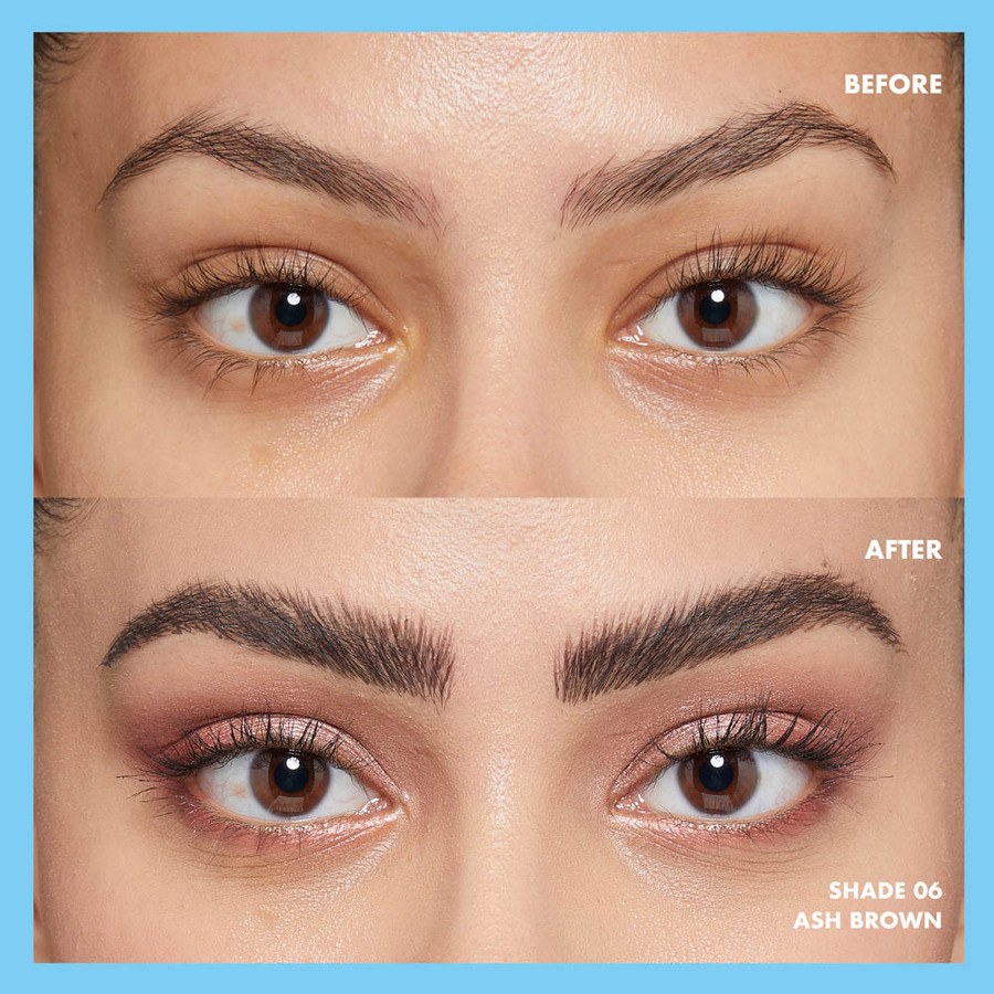 NYX Professional Makeup Lift & Snatch! Brow Tint Pen  Ash Brown + NYX Professional Make Up The Brow Glue Clear