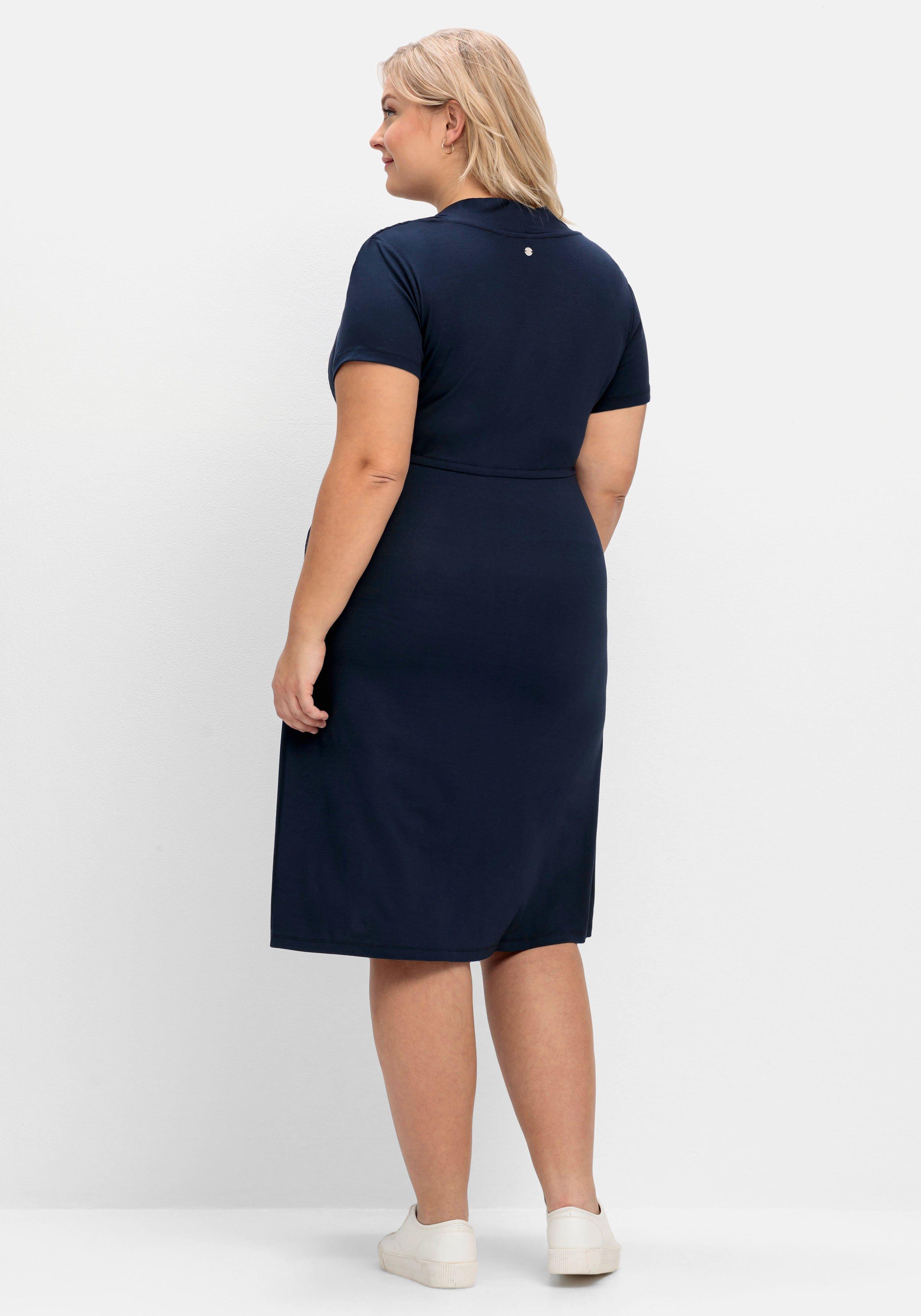 Stillkleid aus Jersey, mit Unterbrust-Tunnelzug