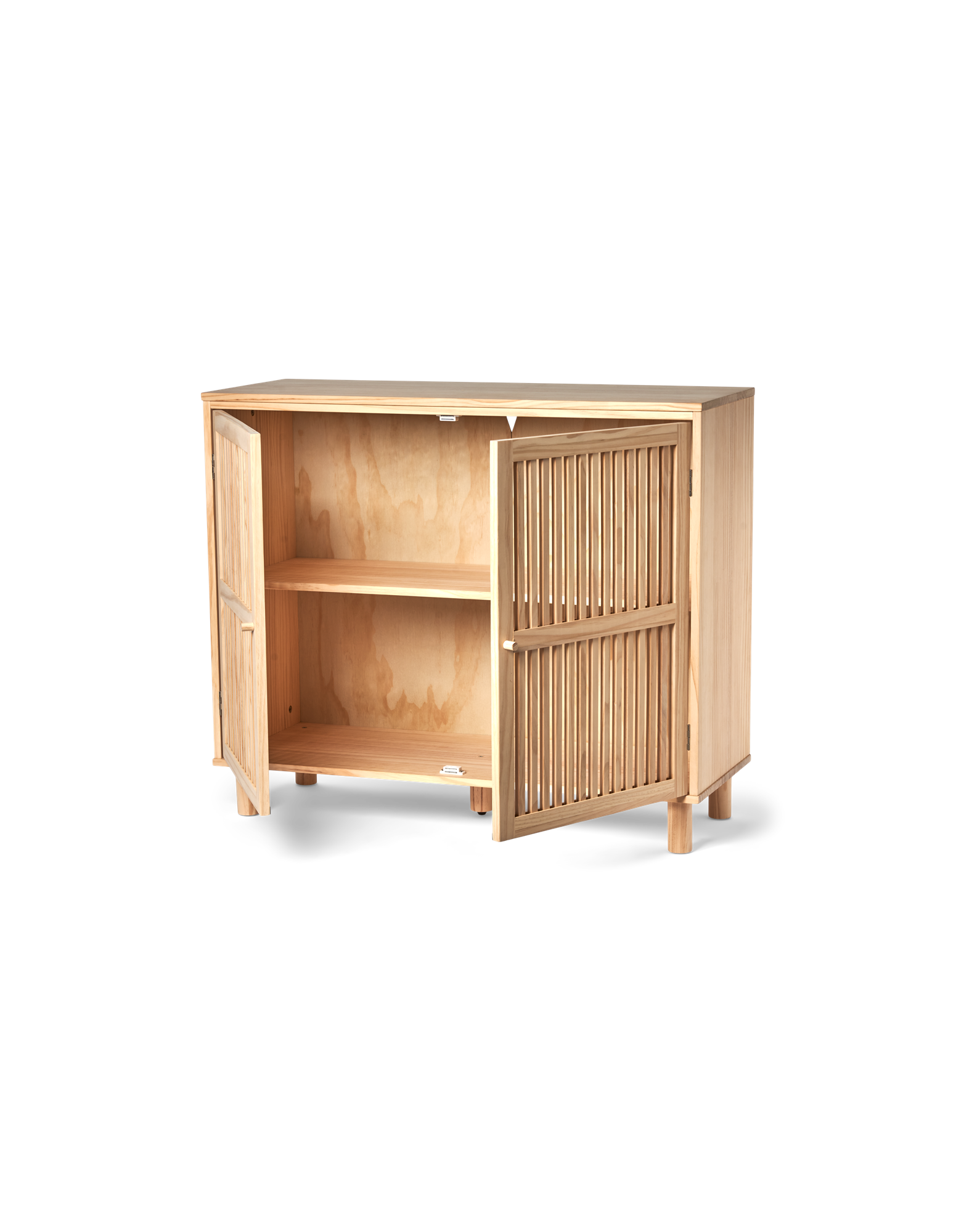 Skab | Fyrretræ. 95 x 35 x 80 cm. | Medium Wood