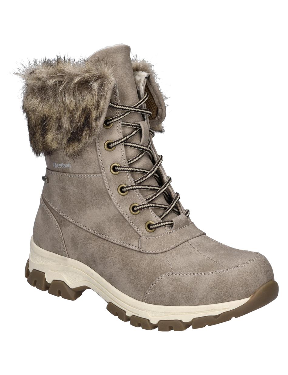 Stiefel Chambery 04, beige-kombi